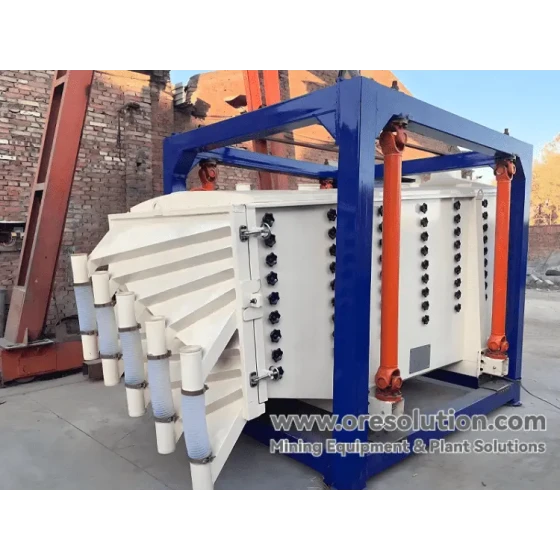 Tamis à tambour carré