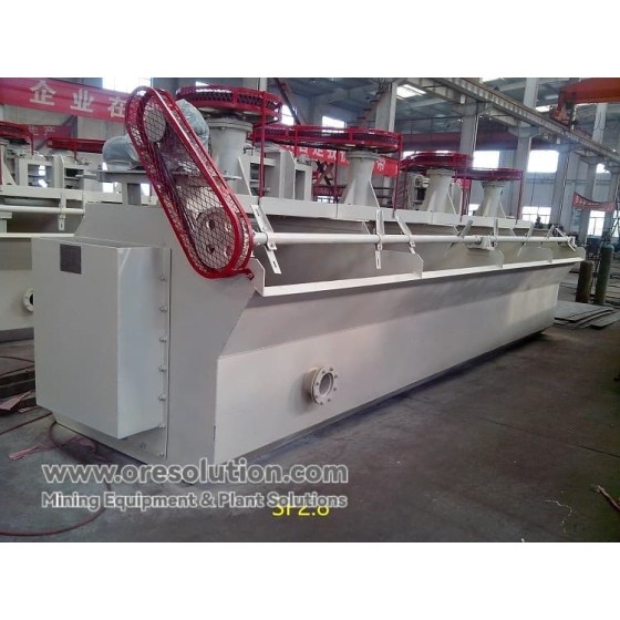 Ligne de production de minerai de plomb et de zinc et solutions de traitement