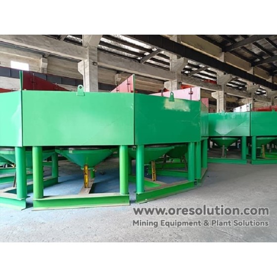 Jigger circulaire hydraulique