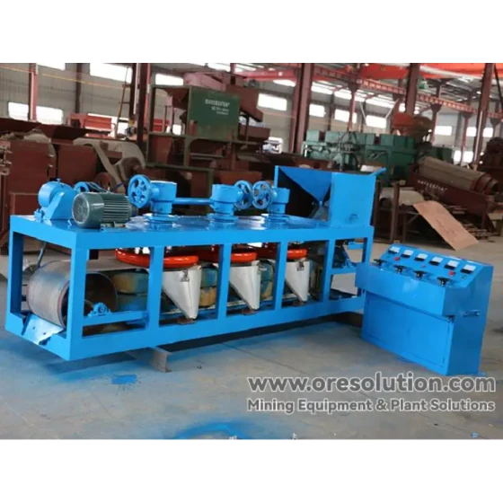 Séparateur magnétique à trois disques