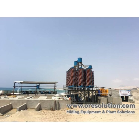 Ligne de production de rutile et solutions de traitement